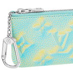 LOUIS VUITTON Key Pouch Vert D"eau Green