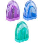 Точилка пластик 1 отв. в ассорт. SH_202 (Спейс)