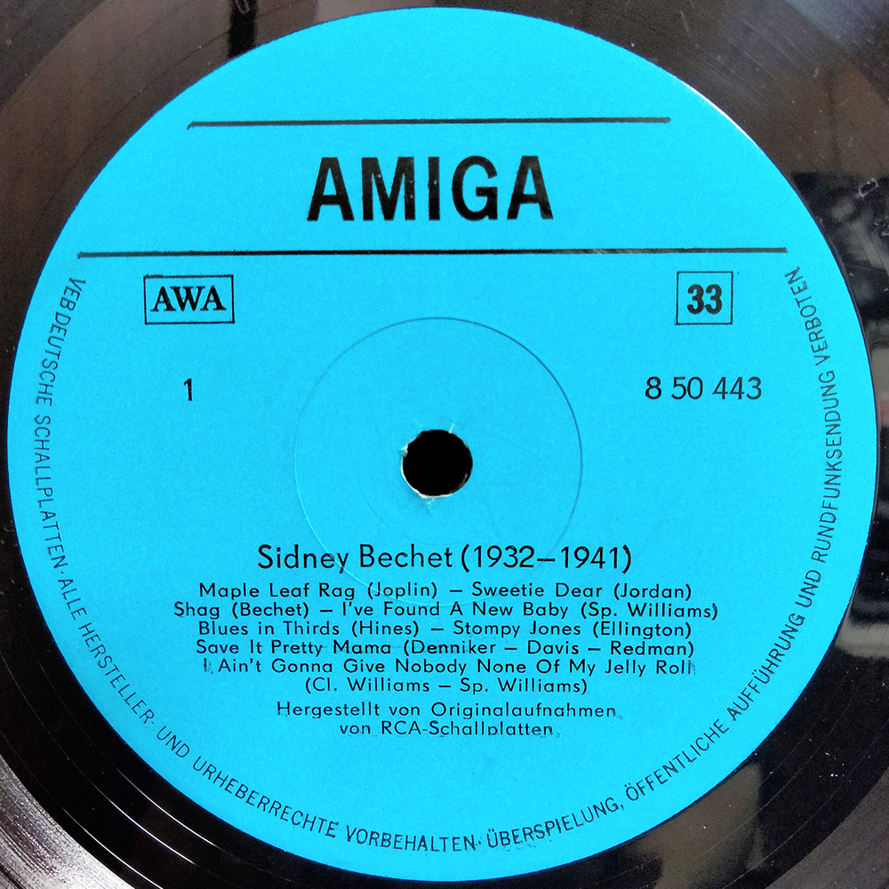 Sidney Bechet / Sidney Bechet (1932 - 1941) (LP)