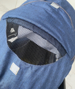 Санки - коляска Galaxy kids 3-3С синий джинс арт. GK-3-3ССИД