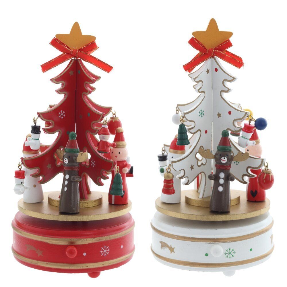 GAEM Изделие декоративное "Ёлка"(муз), L11 W11 H21 см, 2в.