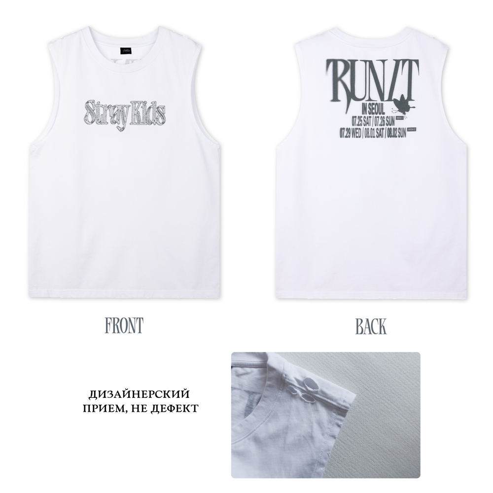 Майка SLEEVELESS TOP - RUN IT