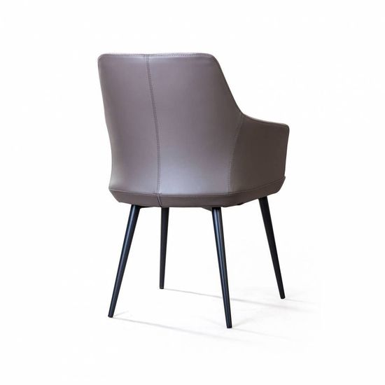 Стул с подлокотниками Frank, рогожка комби бежевый