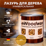 Пропитка для дерева универсальная с воском, антисептик для дерева dkWoodwax 1 литр