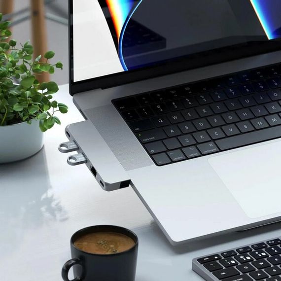 USB-хаб Satechi Pro Hub Mini (ST-UCPHMIS) Silver / Cеребристый