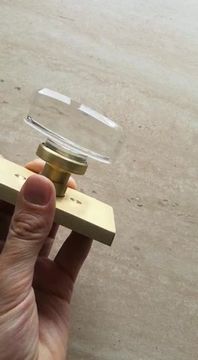 Дверная ручка Tyrons Milano Brass