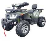 Квадроцикл Avantis Hunter H200 Big Premium (баланс. вал) зеленый