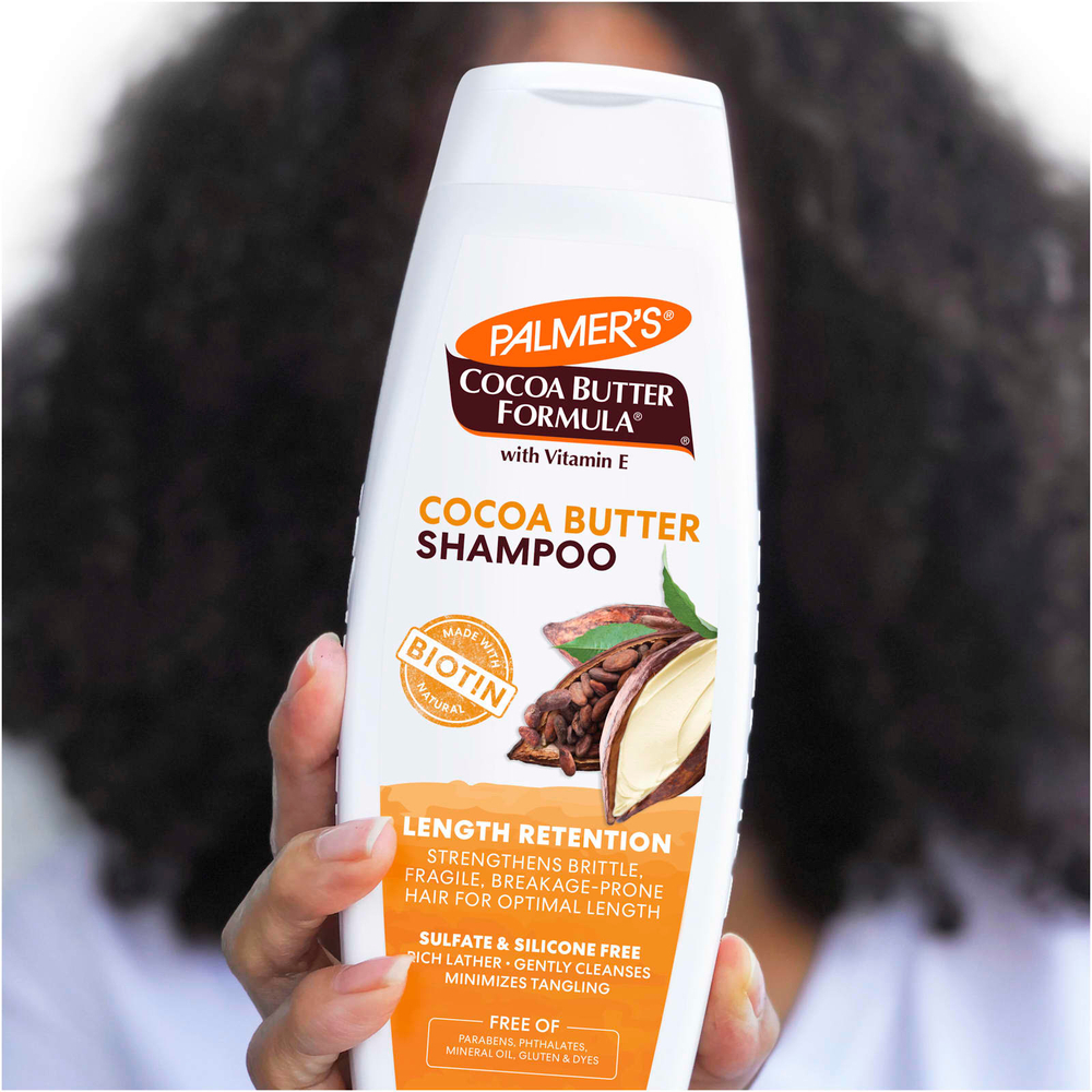 Palmer's, Cocoa Butter Formula, с витамином Е, шампунь для укрепления волос, 400 мл (13,5 жидк. унции)