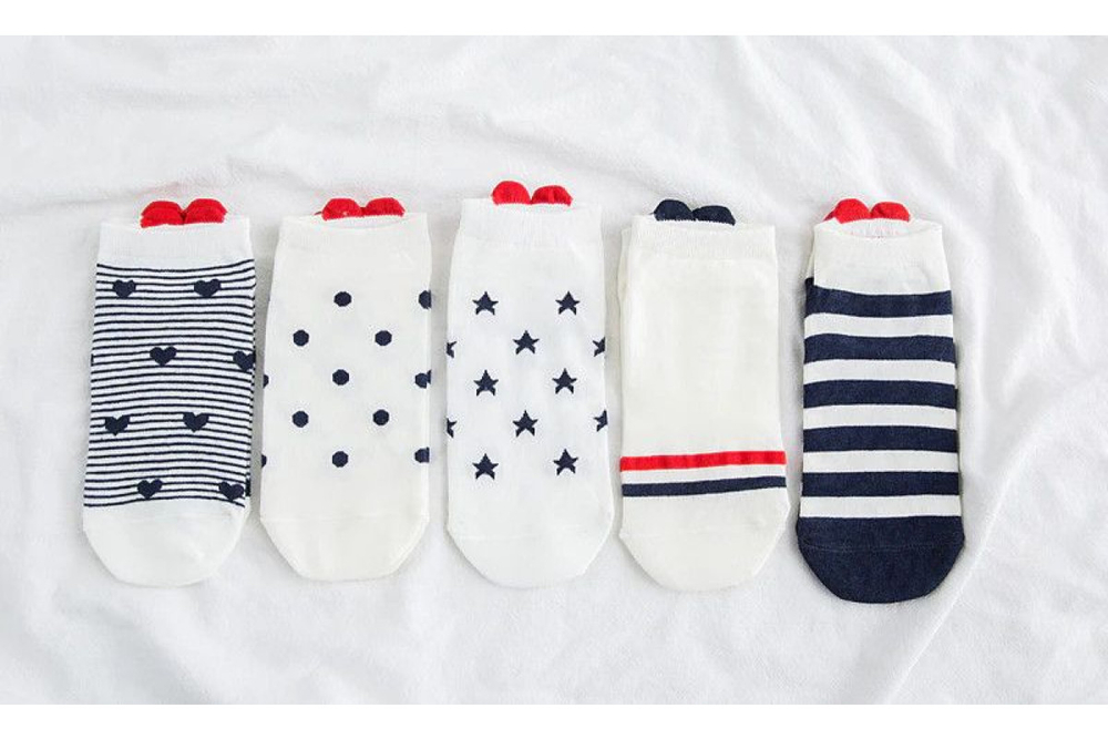 Носки Funfur Love в наборе 5 пар