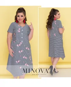 Платье 295-синий Minova