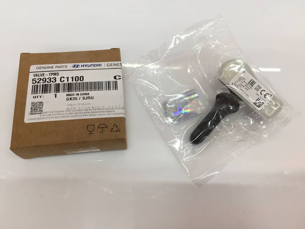 Датчик давления в шинах 52933C1100 для Hyundai, Kia (Creta, Santa Fe, Sonata, Tucson, K900, Palisade)
