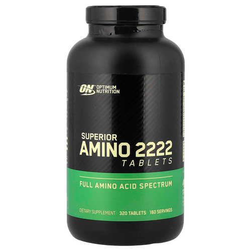 Optimum Nutrition, Superior Amino 2222 Tabs, 320 таблеток