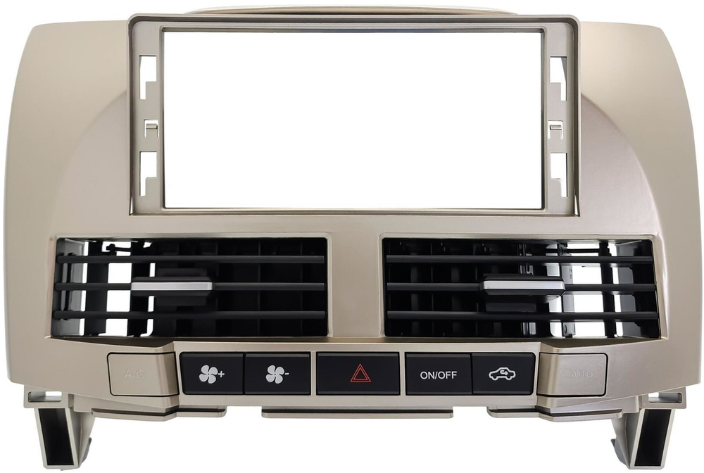 Магнитола для Lexus RX 2003-2009, Toyota Harrier XU30 2003-2013 (ШГУ цветной, рамка серо-бежевая) - Teyes LUX ONE 360 монитор 12.3" 2K QLED на Android 10, CarPlay, 4G SIM-слот, 4 камеры в комплекте