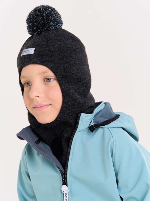 Шлем демисезонный из смесовой шерсти 