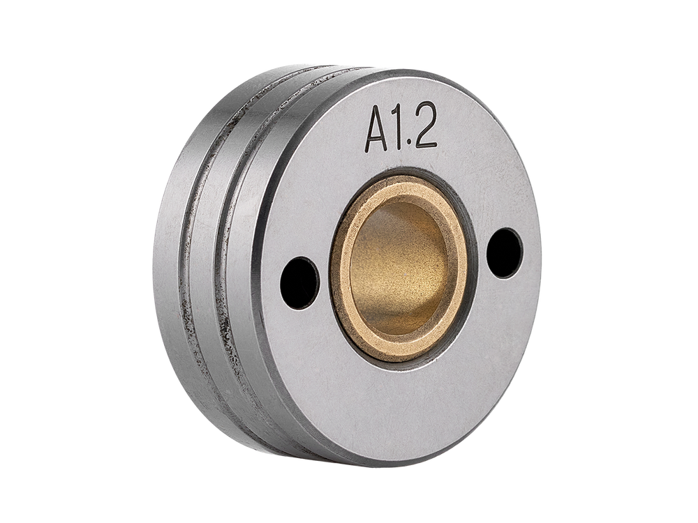 Ролик подающий (алюминий Ø 30—14—12 мм)  1.0—1.2