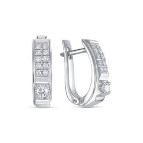 Серьги из золота с бриллиантами