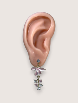 Серьги подвески бижутерные