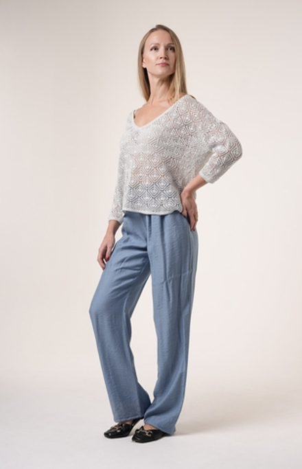 Брюки небесноголубые