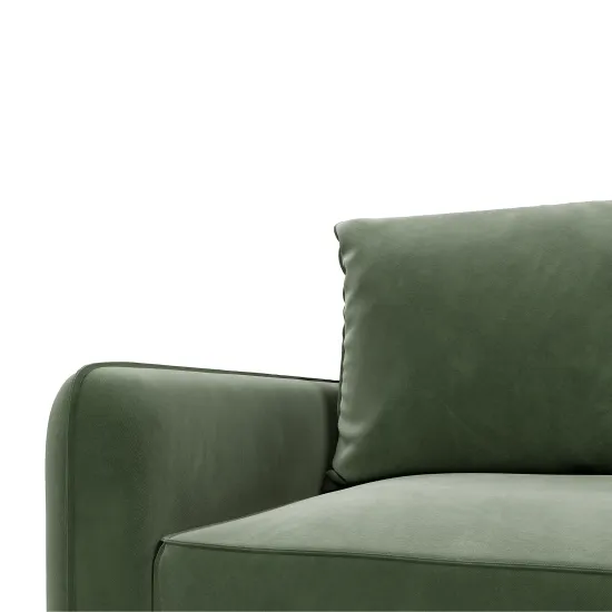 ПОРТЛЕНД Диван прямой зеленый