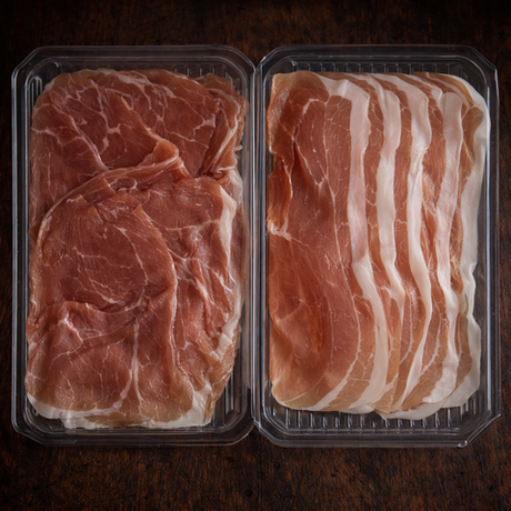 Прошутто Lui Prosciutto с розовым перцем, 70 гр