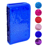 Пенал-косметичка Basir без наполнения, 19,0*12 см, одинарный, с пайетками