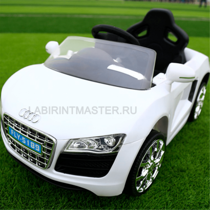 Детский электромобиль "Audi FLY-5189" белый