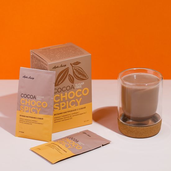 Какао БЕЗ САХАРА «Шоко спайси»