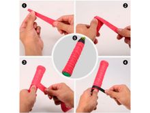 Обмотка для спортивного инвентаря PU-05  (чёрный)