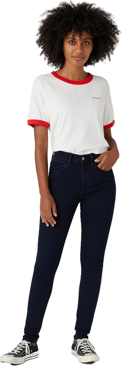 Джинсы Wrangler HIGH RISE SKINNY синий