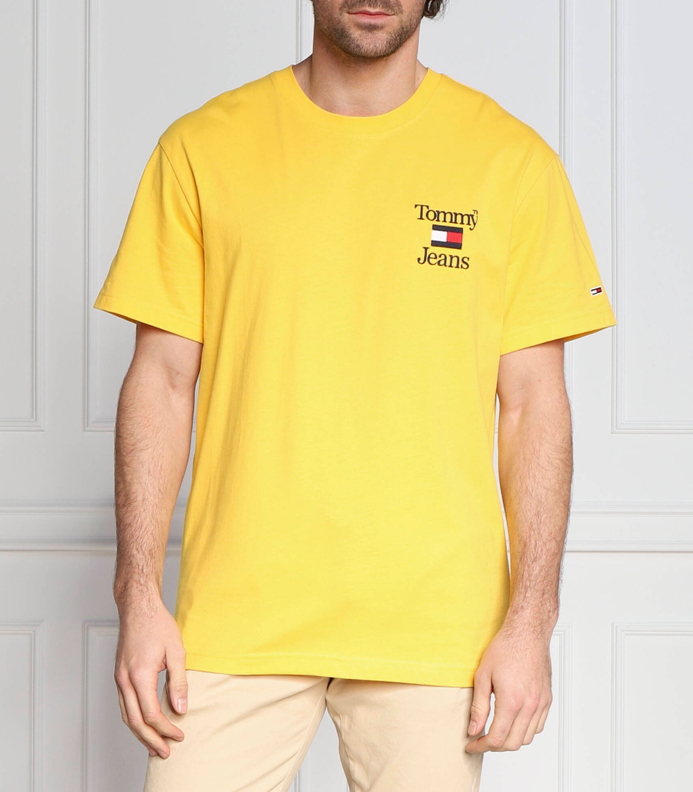 футболка Tommy Jeans - желтый(DM0DM15673)