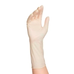 Перчатки латексные хирургические стерильные неопудренные анатомические Benovy размер 7 прозрачные 50 пар