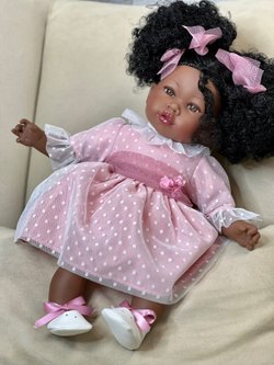 Кукла Nines 45см ADDIS мягконабивная в пакете (N1700K)