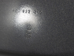 Дверь задняя правая Polo 6 / Rapid 1-2  Б/У Оригинал 60U833312