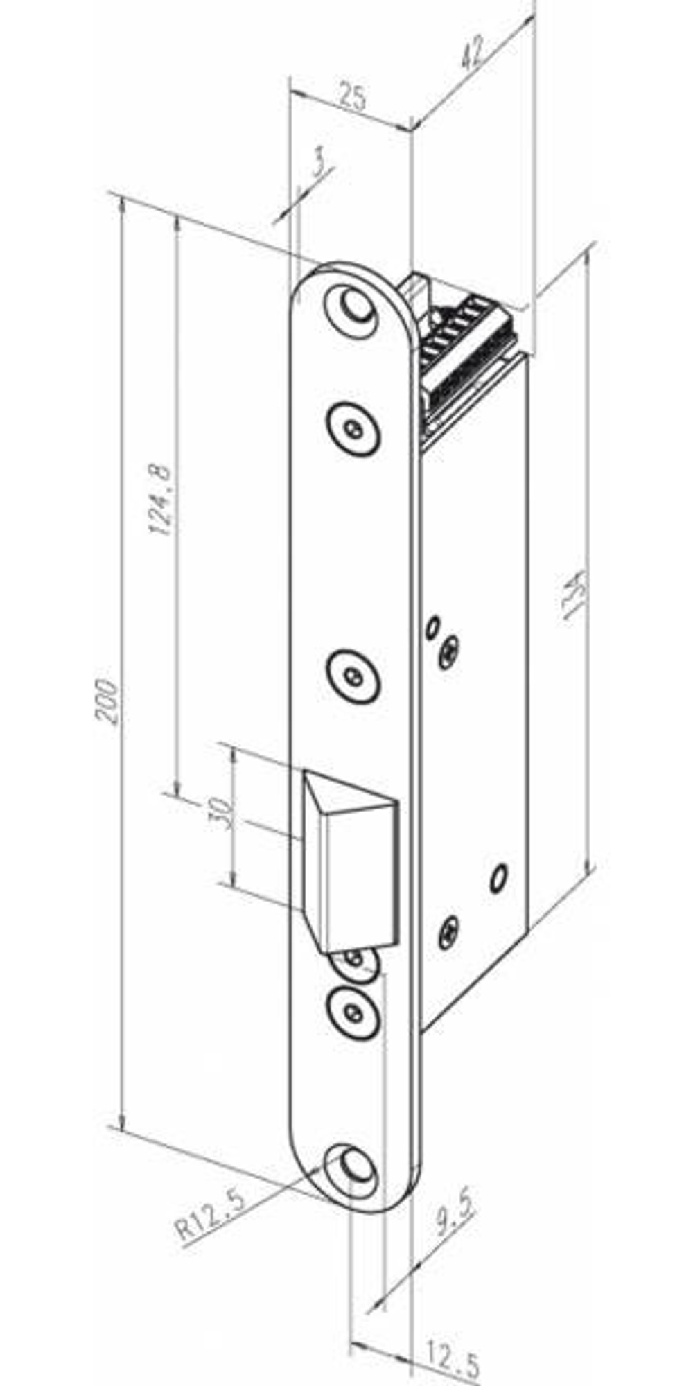 Электрозащелка effeff 351U80