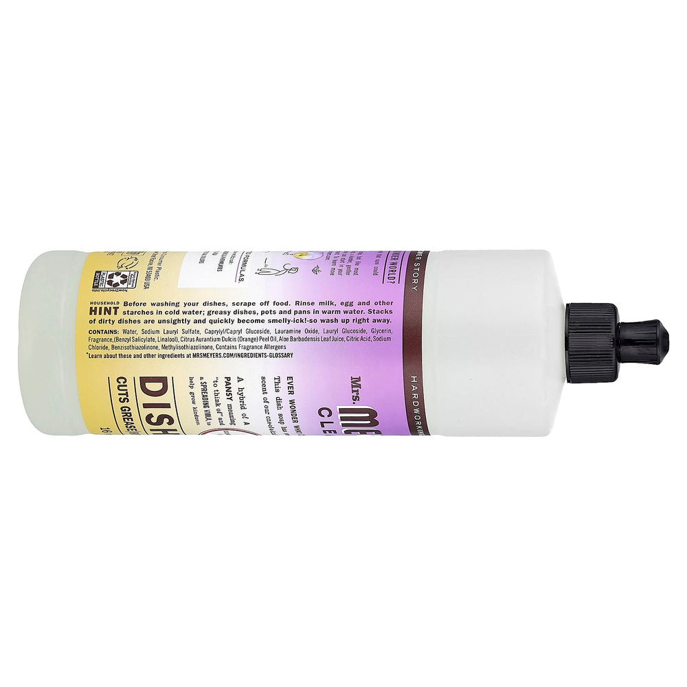 Mrs. Meyers Clean Day, Мыло для посуды, цветок сострадания, 473 мл (16 жидк. Унций)