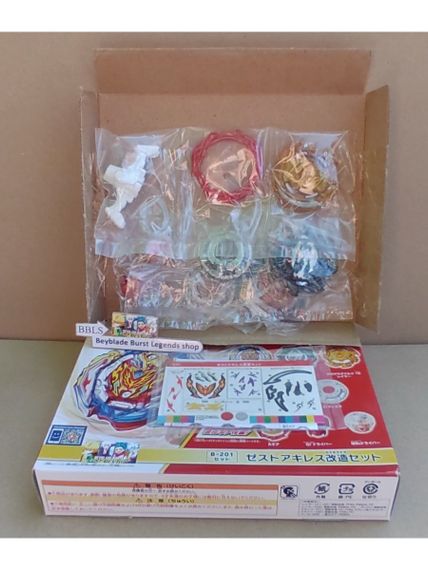Набор волчков Zest Achilles Customize Set B201 от Takara Tomy