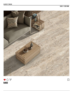 Керамогранит glossy №6, 60х120, 6403