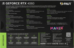 Видеокарта Palit GeForce RTX 4060 Dual OC (NE64060T19P1-1070D V1)