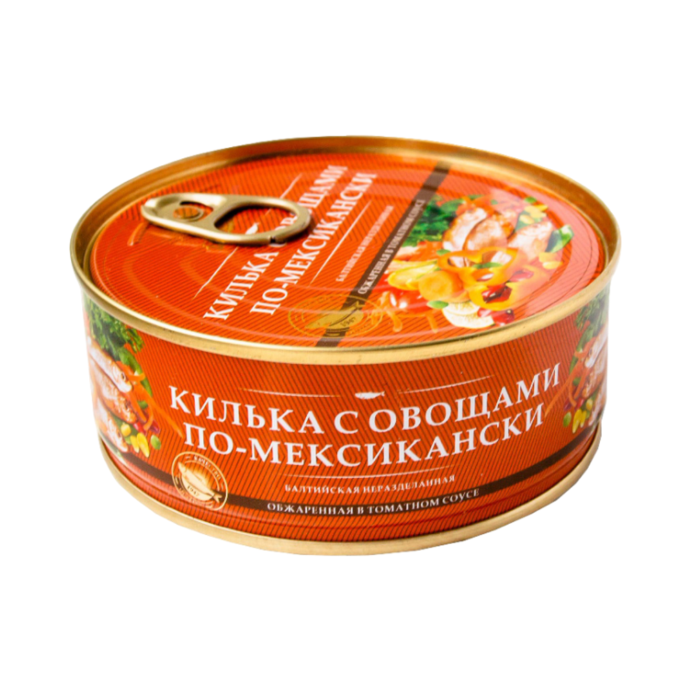 Килька балт. "За родину" по-мексикански 240гр
