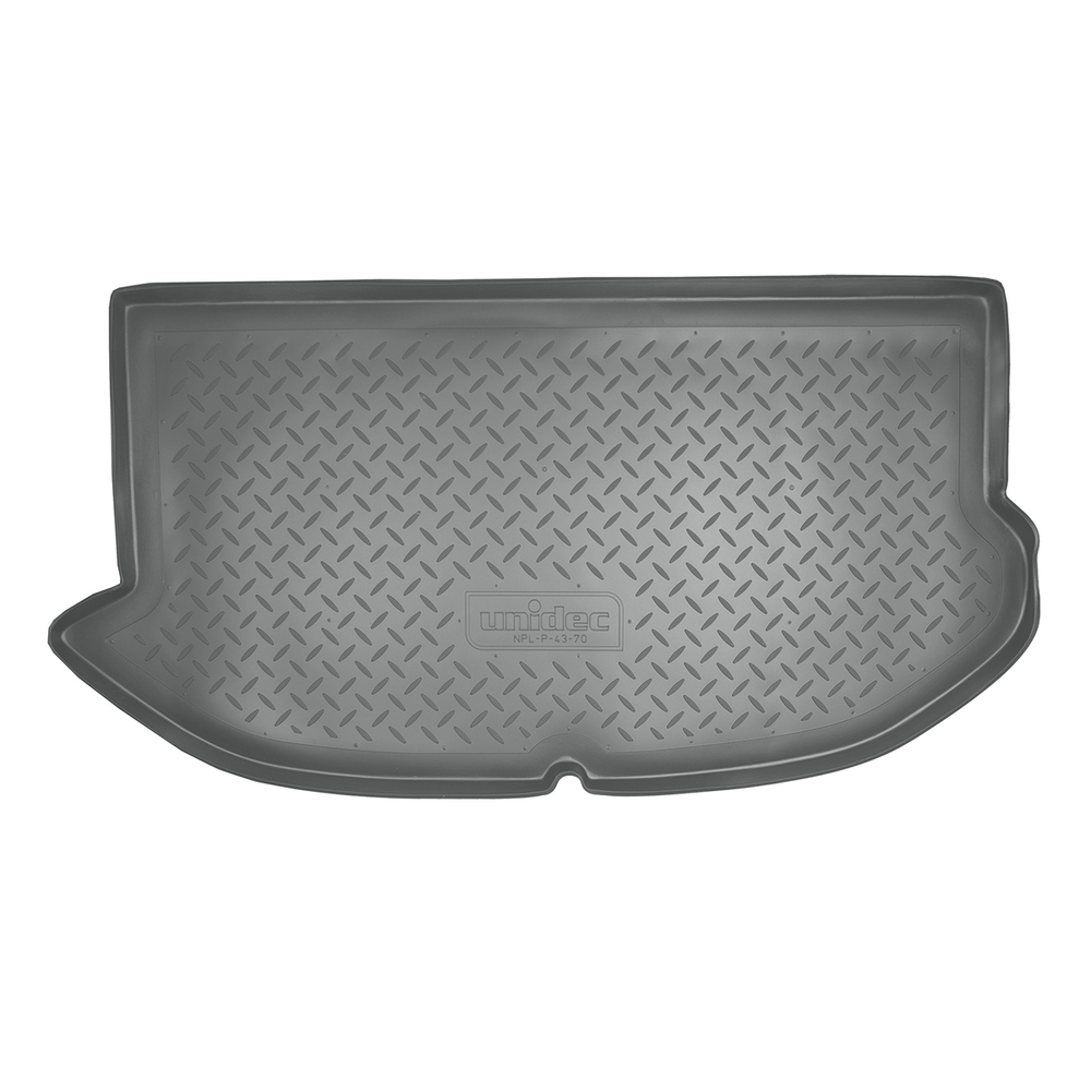 Коврик в багажник Norplast/Unidec для Kia Soul в кузове AM HB (2008-2013) Серый, полиуретан, арт.NPL-P-43-70-G