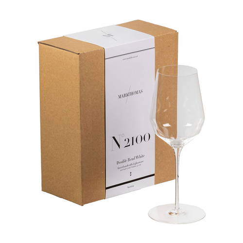 Бокал для  белого вина, 360 мл ,2 шт, Markthomas Double Bend White Wine