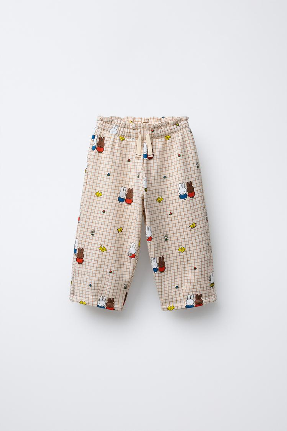 ZARA БРЮКИ ИЗ МЯГКОЙ ТКАНИ MIFFY™ MERCIS BV ©, ЭКРЮ