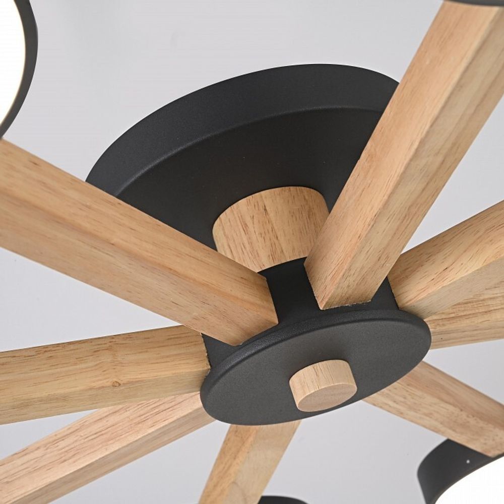 Люстра на штанге Imperiumloft TURNA Black TURNA01