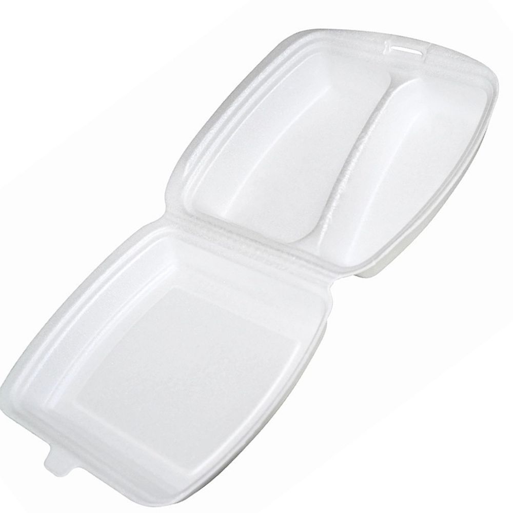 Ланч-бокс ЮУП 2 -х секц SLB-2 белый (200шт)