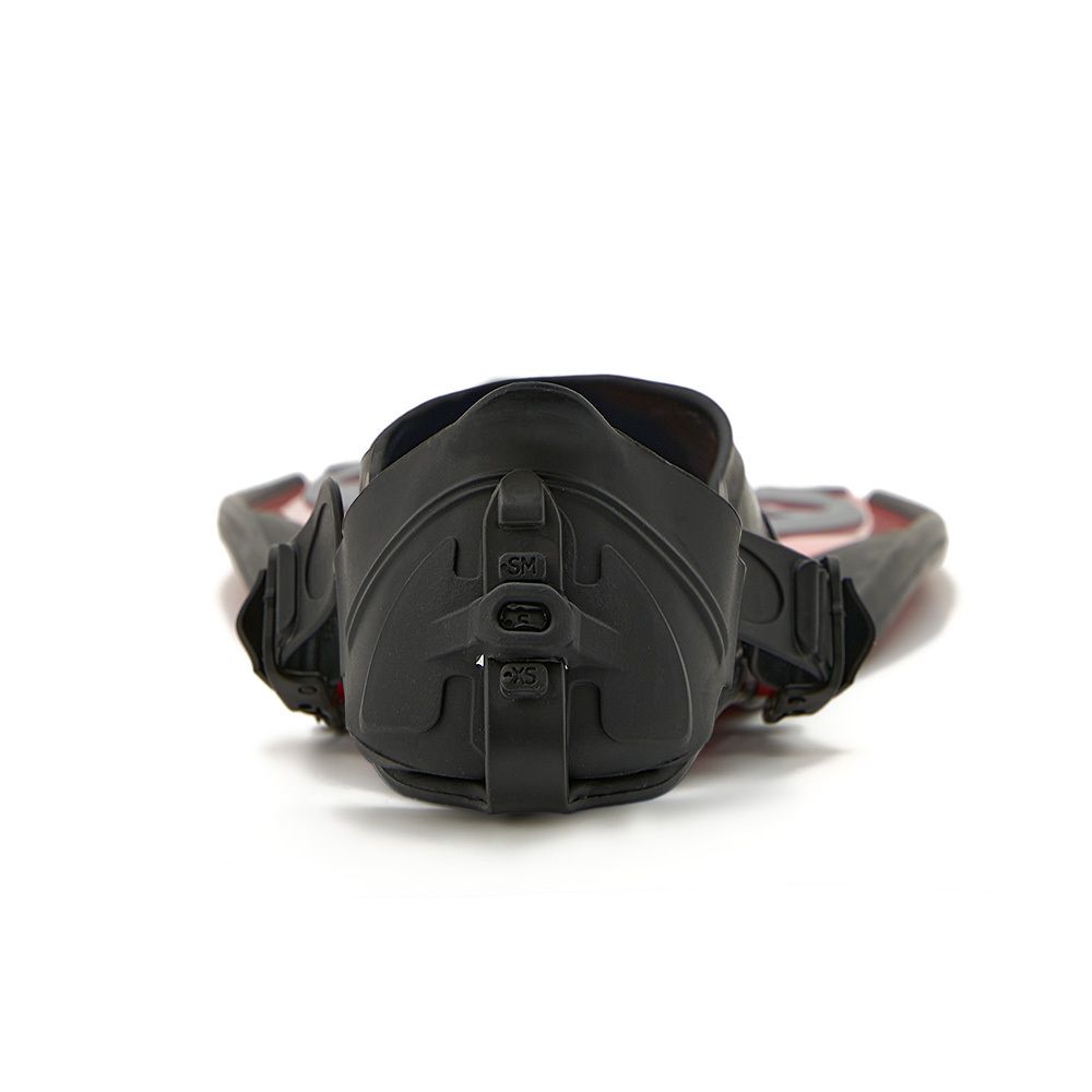 Ласты для плавания SALVAS Tonic Dive, BA190SMR1STS, размер S/M, красные