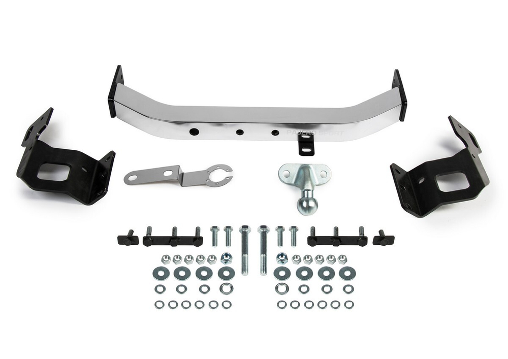 Фаркоп торцевой c электрикой Smart для Mitsubishi Pajero Sport II поколение 2008-2016, шар F, 2000/75 кг, F.4015.001