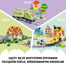 LEGO DUPLO Town / Туннель и железнодорожные пути - набор расширения/ 10425