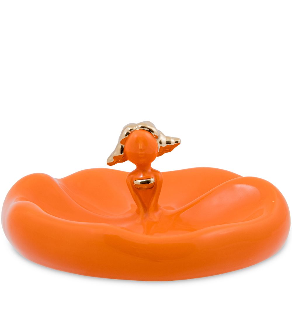 OS-184/2 Декоративное блюдо «Девушка»