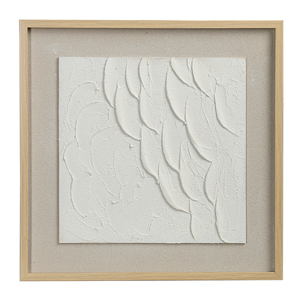 Панно декоративное с эффектом 3D Minimalism Ripples, 50х50 см