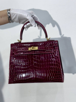 Сумка Hermes из кожи крокодила 25 см, арт. 466225267